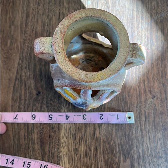 Moon and Sun Terra Cotta Votive Holder Candle Celestial - Picture 8 of 9